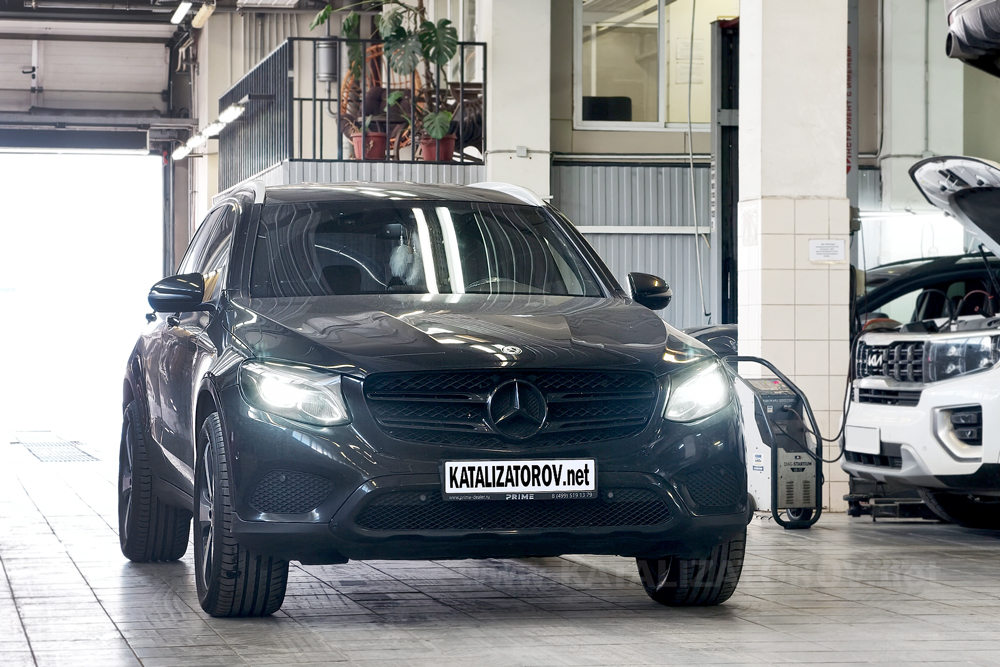 Замена катализатора на Mercedes-Benz GLC 250 4matic (X253) - Катализаторов.НЕТ