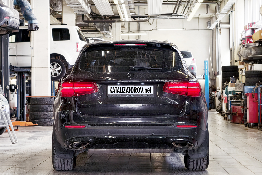 Замена катализатора на Mercedes-Benz GLC 250 4matic (X253) - Катализаторов.НЕТ