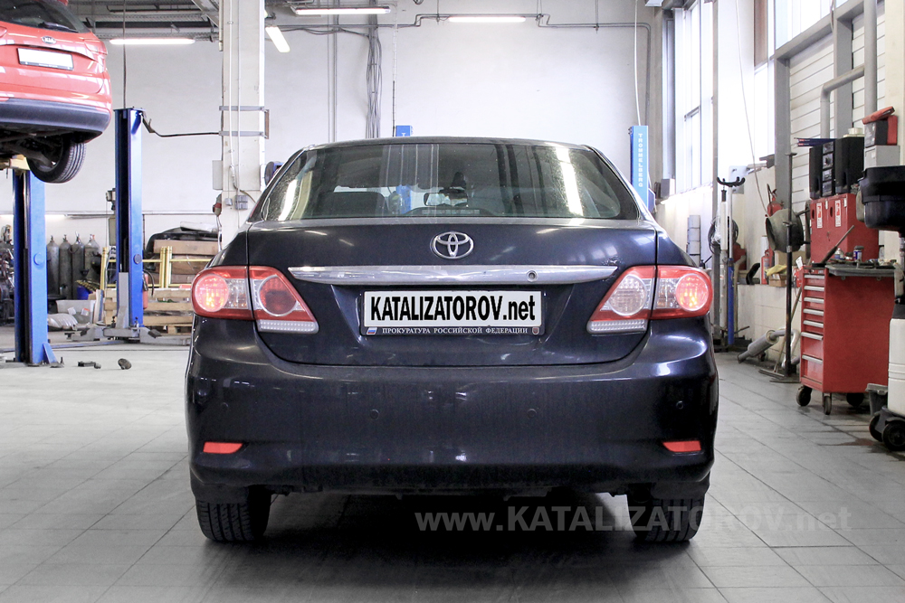 Удаление катализатора на Toyota Corolla X 1.6 AT - Катализаторов.НЕТ