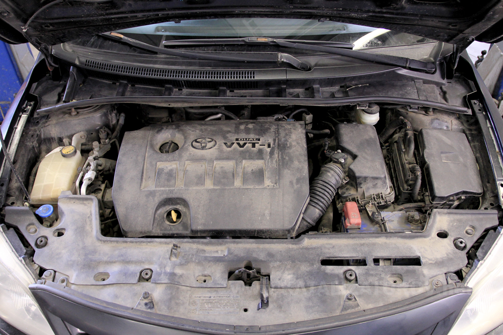Удаление катализатора на Toyota Corolla X 1.6 AT - Катализаторов.НЕТ